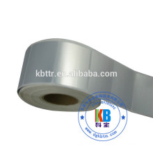 Etiqueta de poliéster color plata / PVC de PVC / PET impresa impermeable